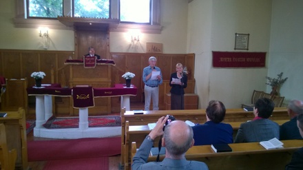 Templomi köszöntés